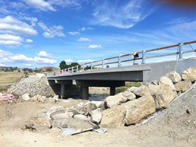 Timbermass Constructions | Hardwick Lane Bridge | Yass