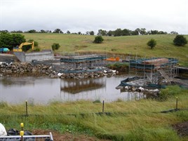 Yass Bridge Central Piers | Timbermass