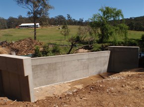 Cattai completed abutment | Timbermass