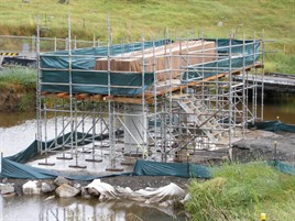 Yass Bridge Central Piers | Timbermass